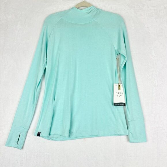 Free Fly Bamboo Weekender Lightweight Hoody Size Small UPF 45 NEW Outdoor - Picture 1 of 6
